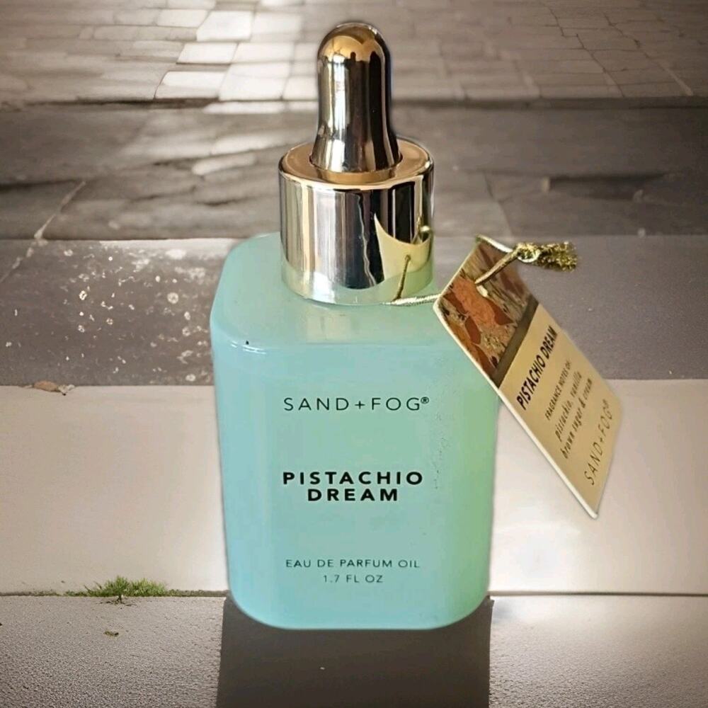 Sand And Fog Parfum Oil Pistachio Dream EDP Parfum Oil 1.7 oz Dropper NEW Rare